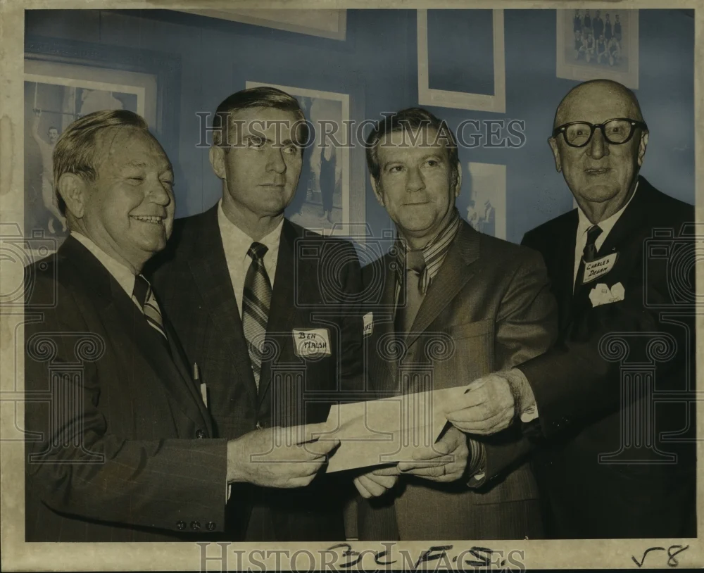 1971 Press Photo New Orleans Board of Assessors-Ben Walsh, Charles Degan, Others