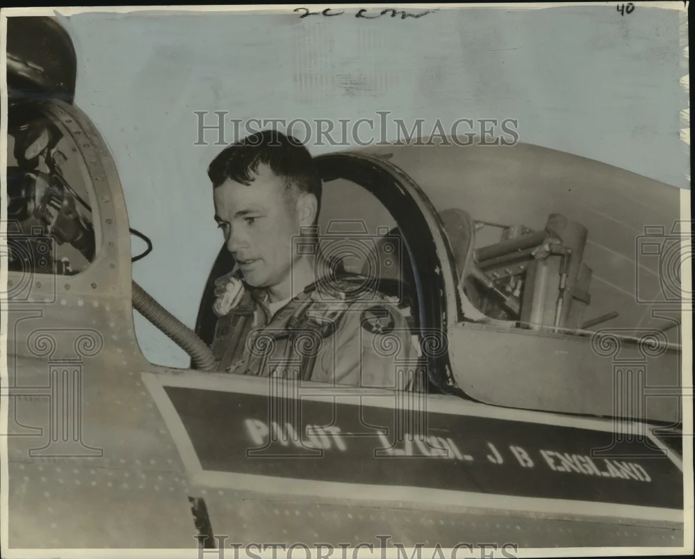 1955 Press Photo Lieutenant Colonel John Brooke England - noo14238