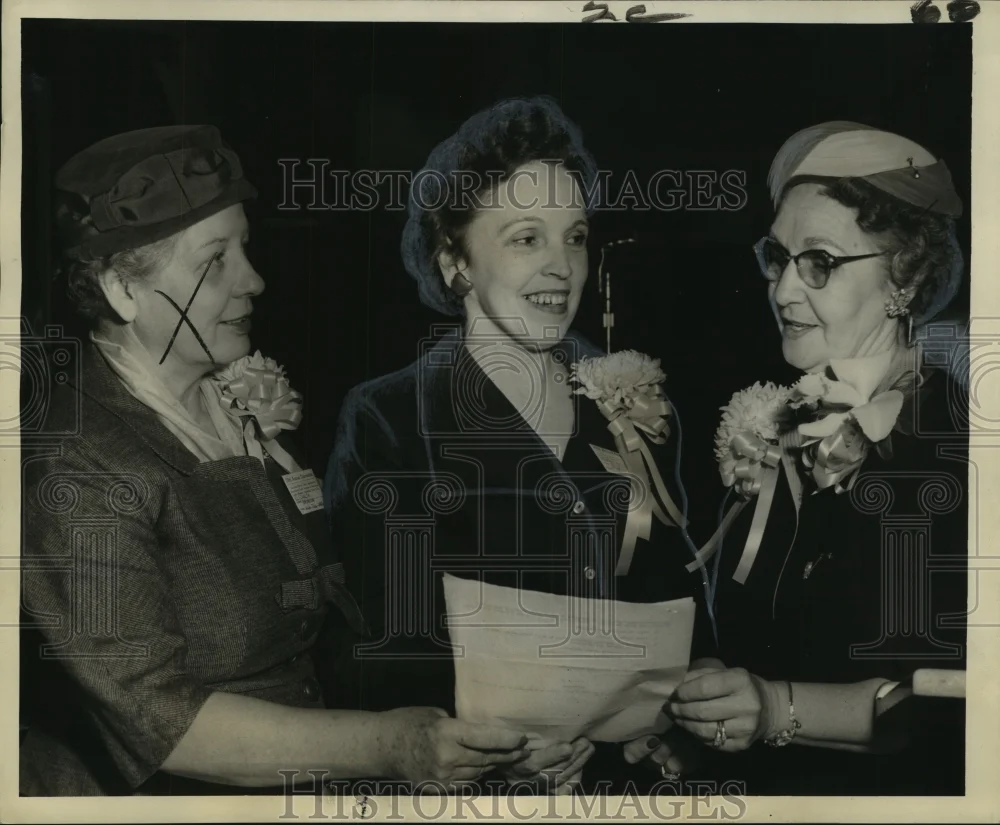 1959 Press Photo Louisiana State Credit Women - Agnes Engelbracht, New President