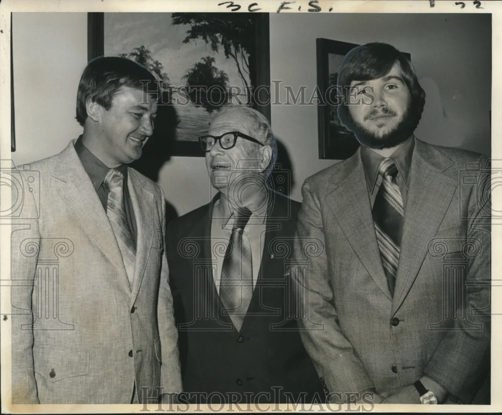 1971 Press Photo Student Government Association from Nicholls State University