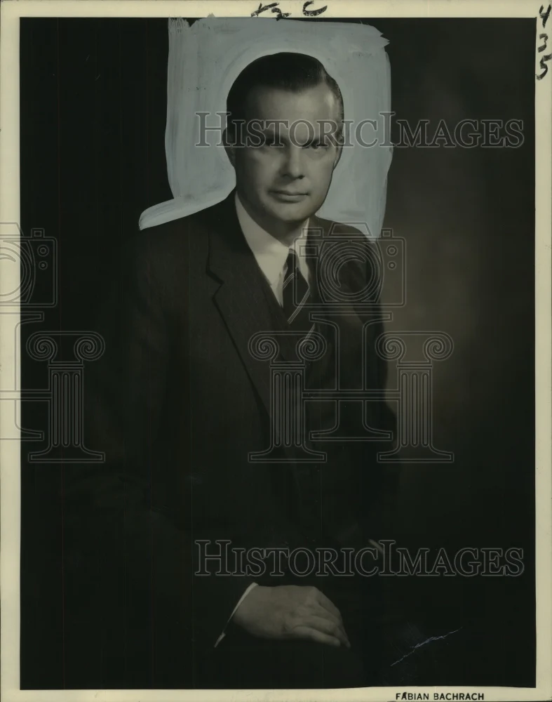1969 Press Photo Psychiatric Institute of Washington Founder, Dr. Edward Fleming