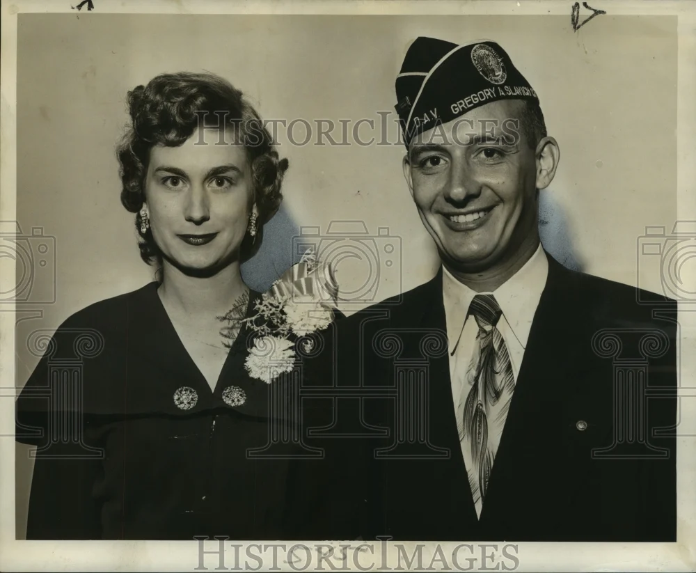 1951 Press Photo Leaders of Chapter 27 Disabled American Veterans and auxiliary