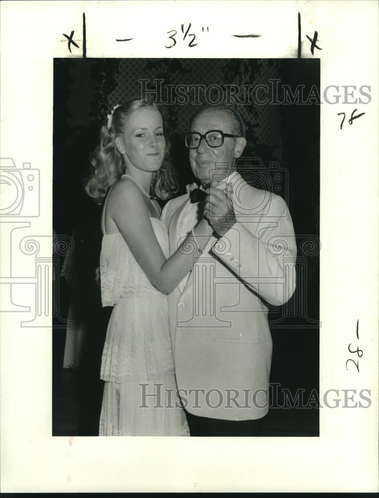 1978 Press Photo Alexandra Stafford and Frederick Stafford dancing at a party.