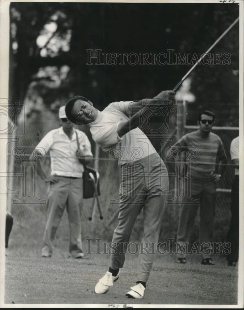 1970 Press Photo Dave Hill at Greater New Orleans Open at Lakewood Country Club