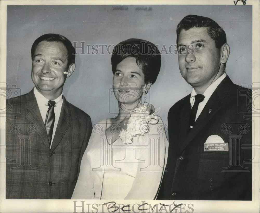 1966 Press Photo New Officers of the New Orleans Junior Chamber of Commerce