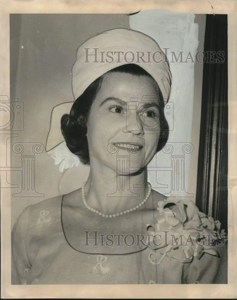 1965 Press Photo Mrs. Stockton B. Jefferson, Women's Guild- New Orleans Opera
