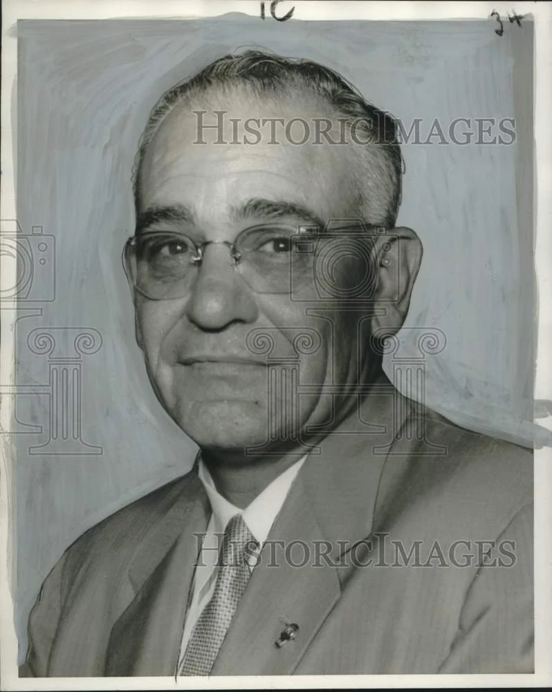 1957 Press Photo Lloyd Hoffmann, Kiwanis International - noo32040