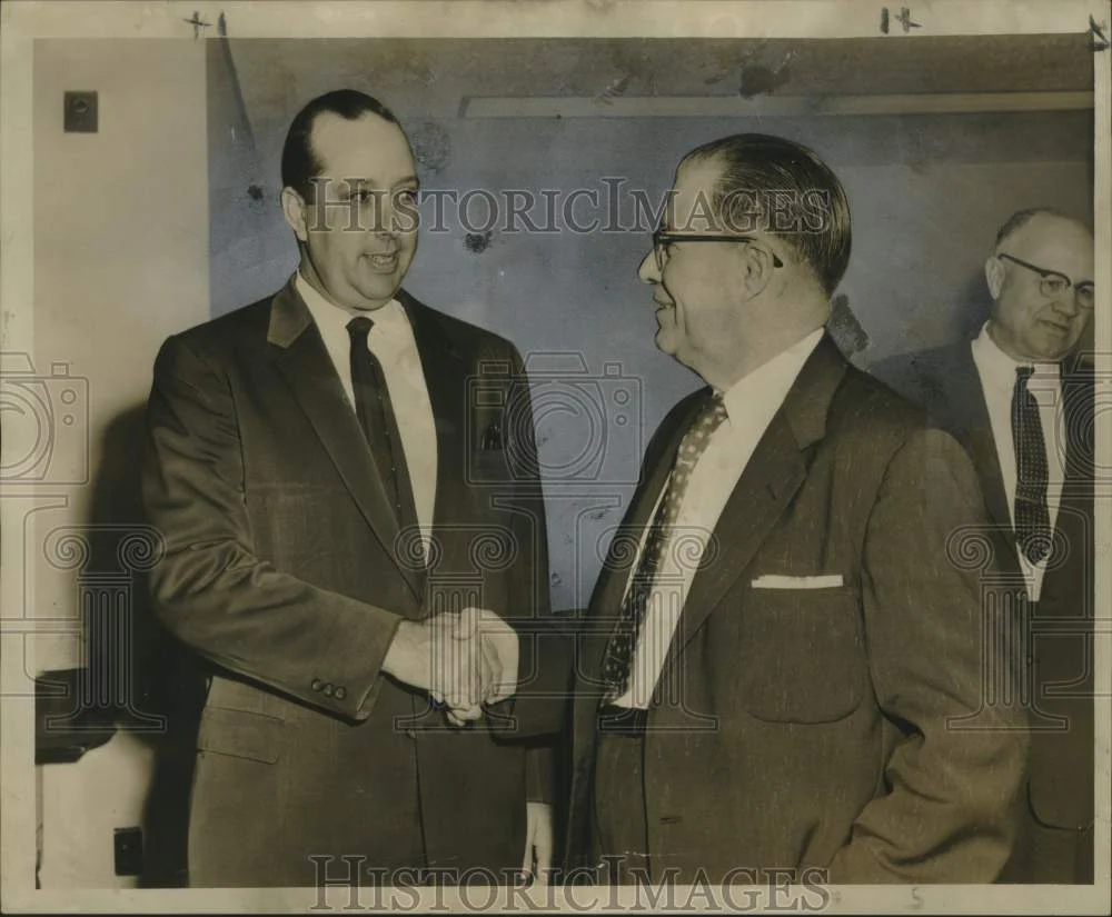 1959 Press Photo Louisiana Clerks of Court Association Officers - noo32500