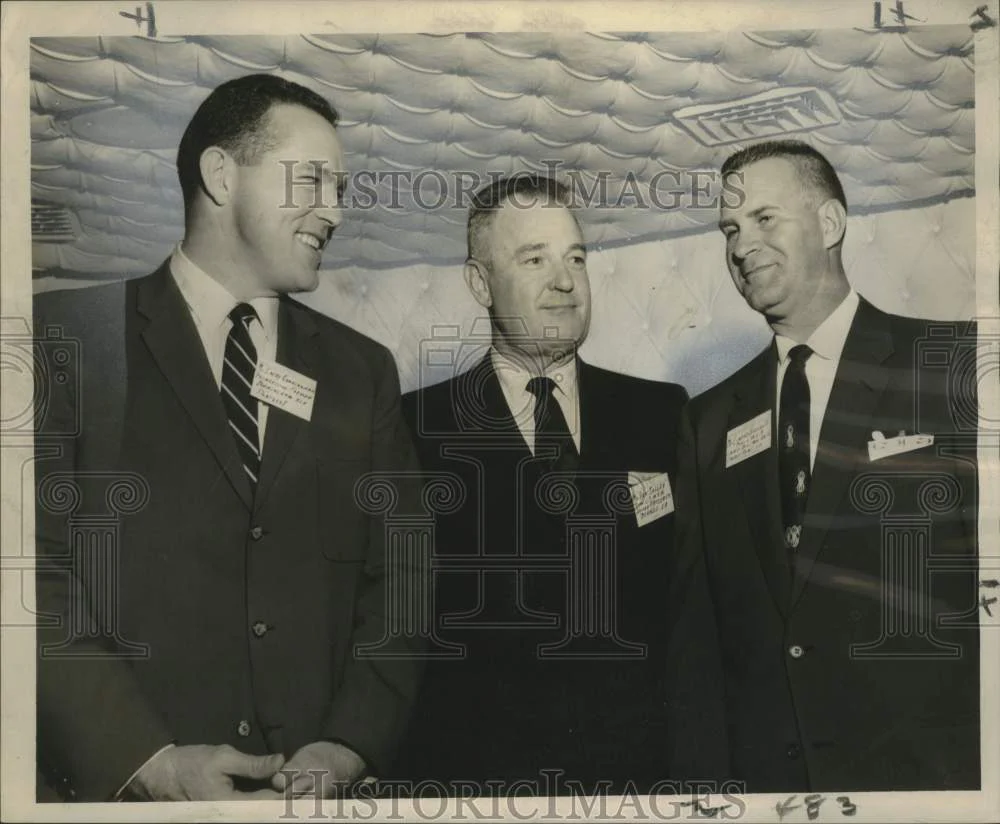 1959 Press Photo Louisiana Wholesale Grocers' Association Meeting Attendees