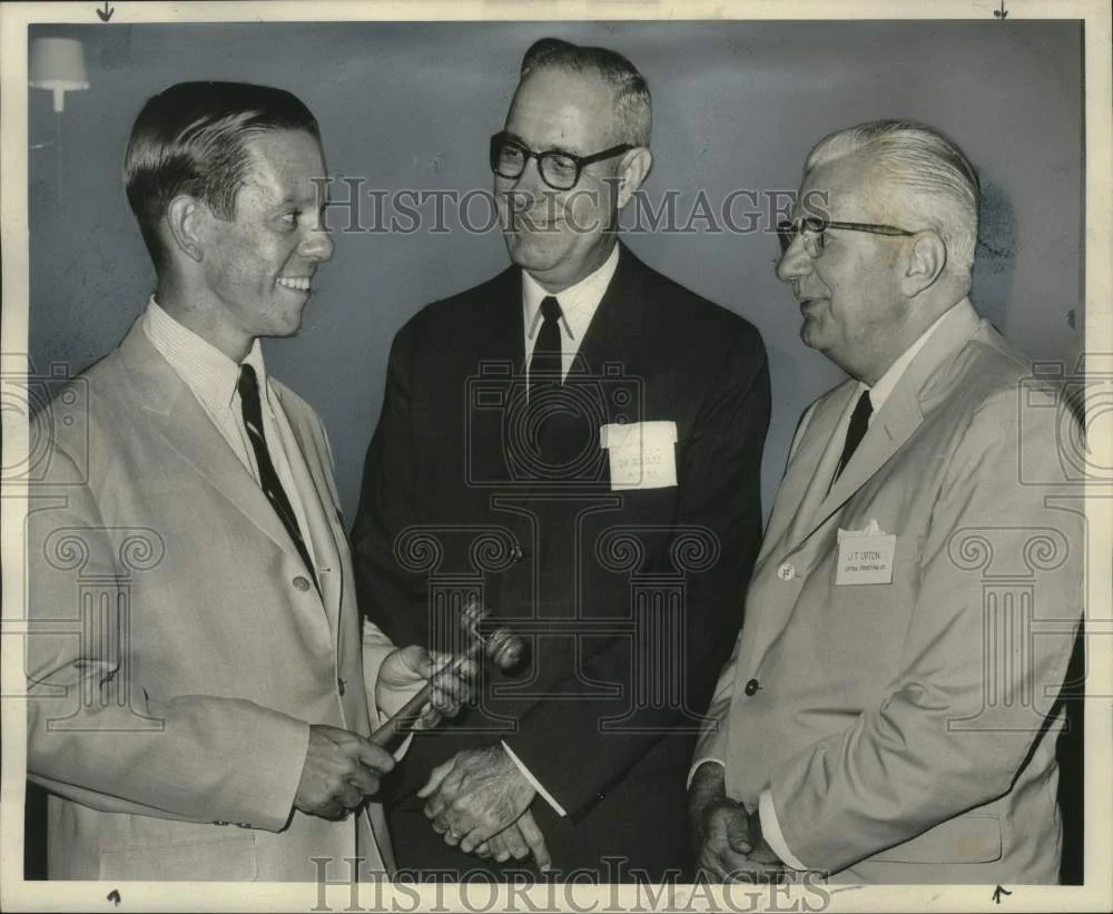 1966 Press Photo Officers of Advertising Club of New Orleans - noo37031