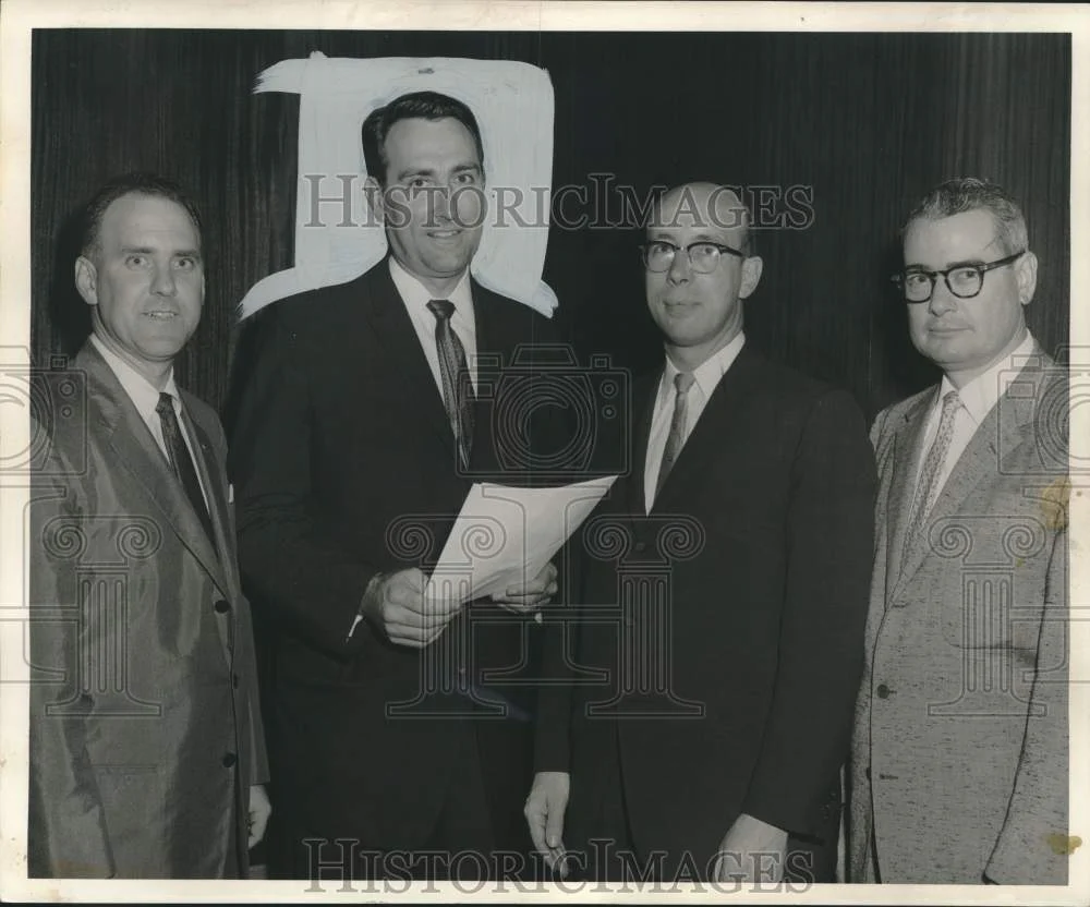1961 Press Photo James Maher, president of New Orleans Public Accountants