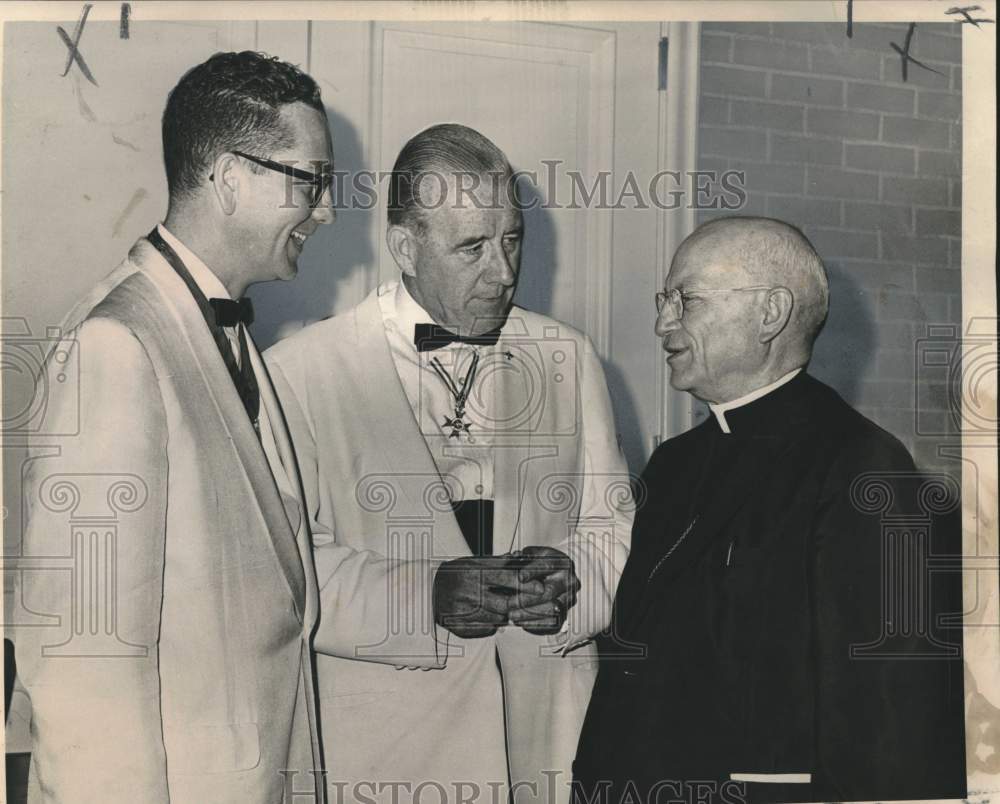 1964 Press Photo William J. Guste, Knights of Columbus states' dinner
