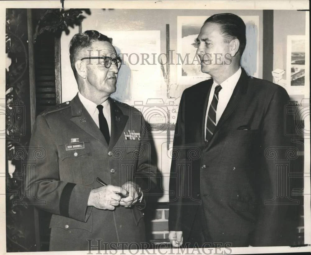 1966 Press Photo Lower Mississippi Valley Flood Control Association at Roosevelt