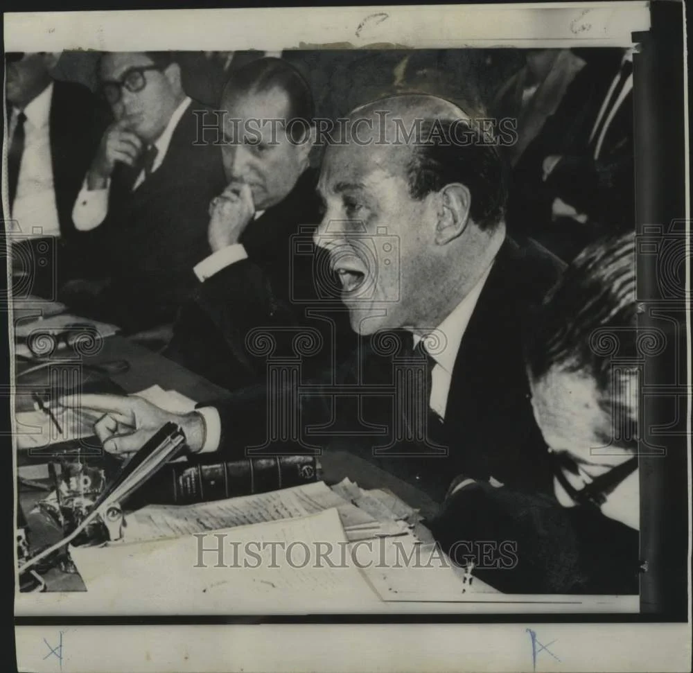 1967 Press Photo Argentina Foreign Minister Nicanor Costa Menez, in Washington