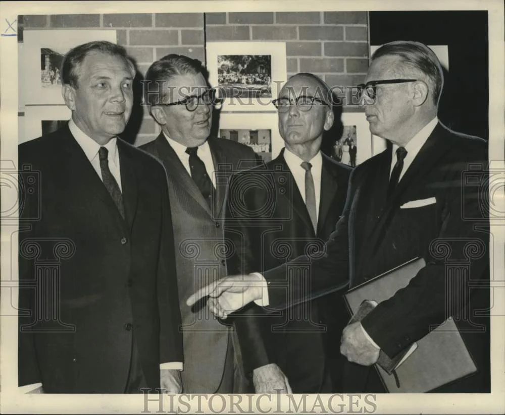 1967 Press Photo Testimonial Banquet at New Orleans Baptist Theological Seminary