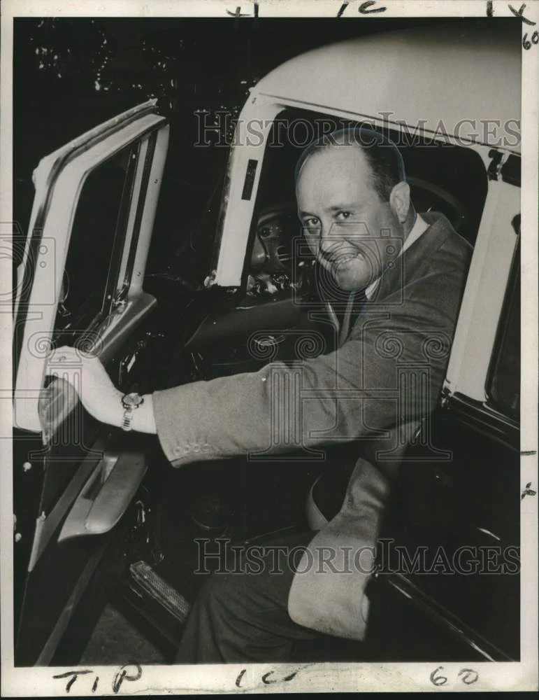 1956 Press Photo R.E. Dumas Milner of New Orleans - noo46731