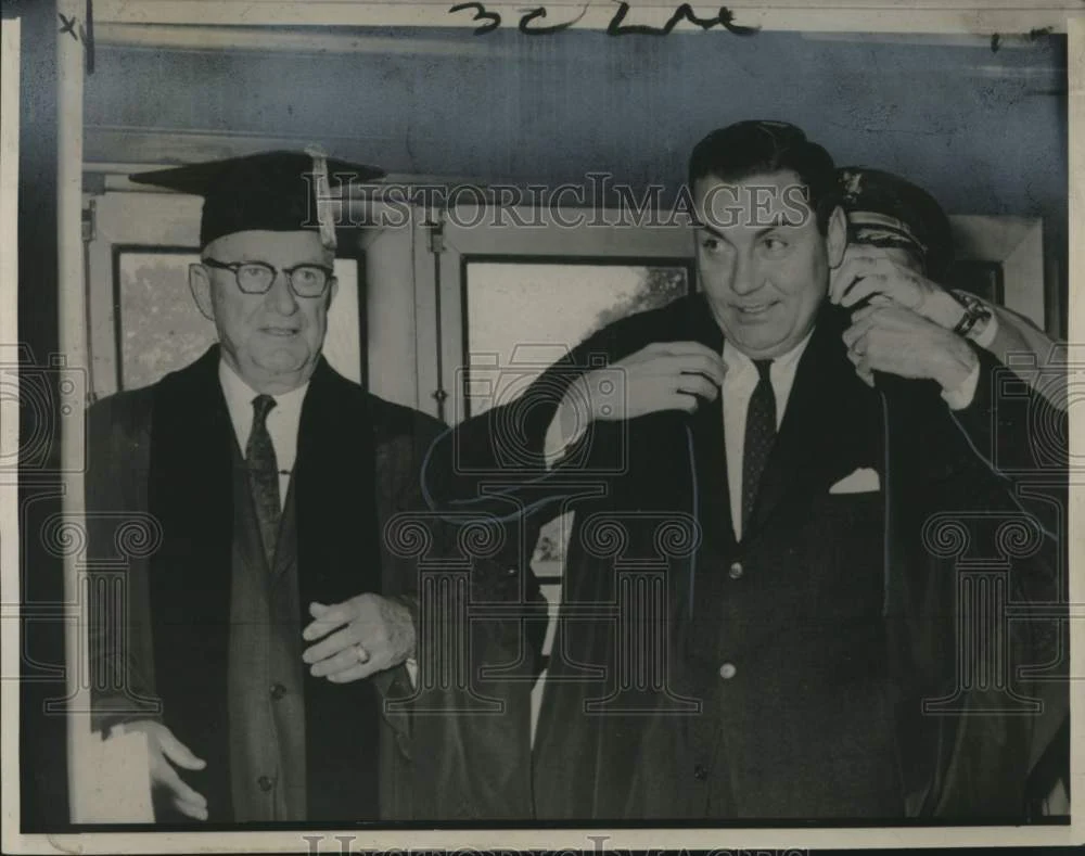 1962 Press Photo Ceremonies honoring General Middleton in Baton Rouge