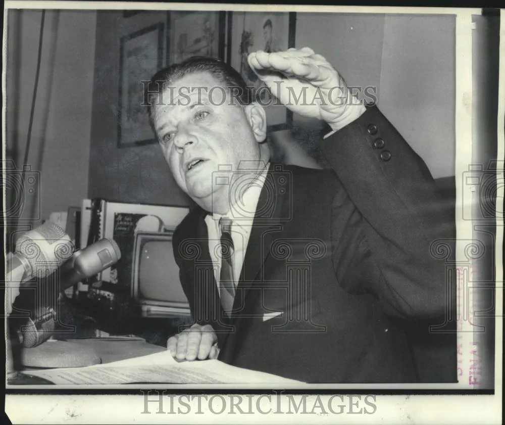 1966 Press Photo Senator Thruston B. Morton, GOP Senatorial Campaign Committee
