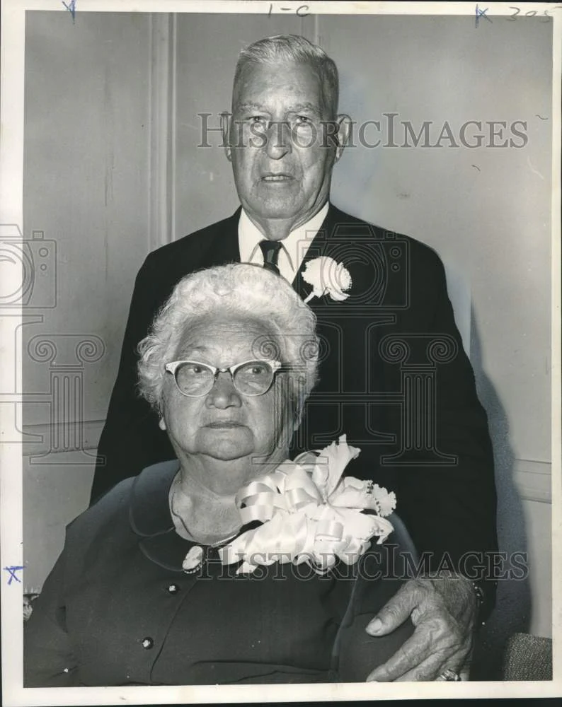 1967 Press Photo Mr. and Mrs. Louis Palermo's 60th wedding anniversary