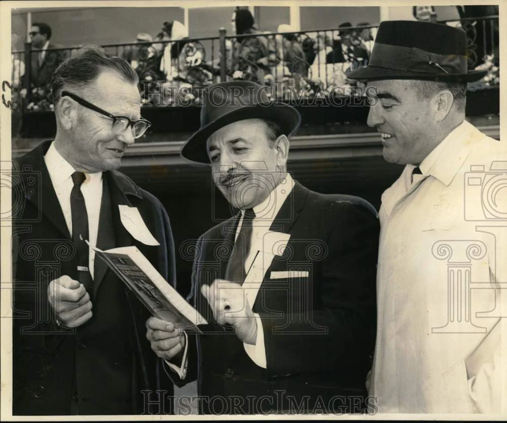 1964 Press Photo Dignitaries at the Mayors' Day festivities at the Fair Grounds