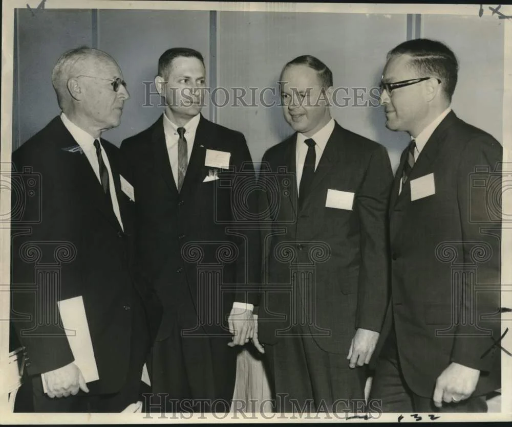 1966 Press Photo Louisiana Society for Electron Miscroscopy at the Royal Orleans