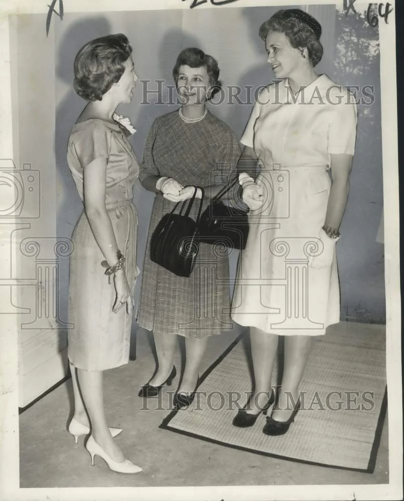 1962 Press Photo Junior League of New Orleans benefit ball - noo53832