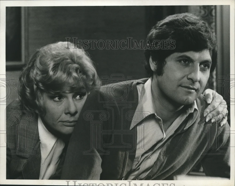 1976 Press Photo Renee Taylor and Joseph Bologna in "Woman of the Year."