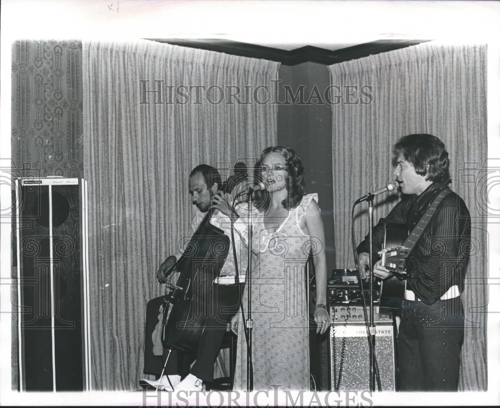 1972 Press Photo Briley & Branch with Jeff Gilkerson perform at Charlie's Corner