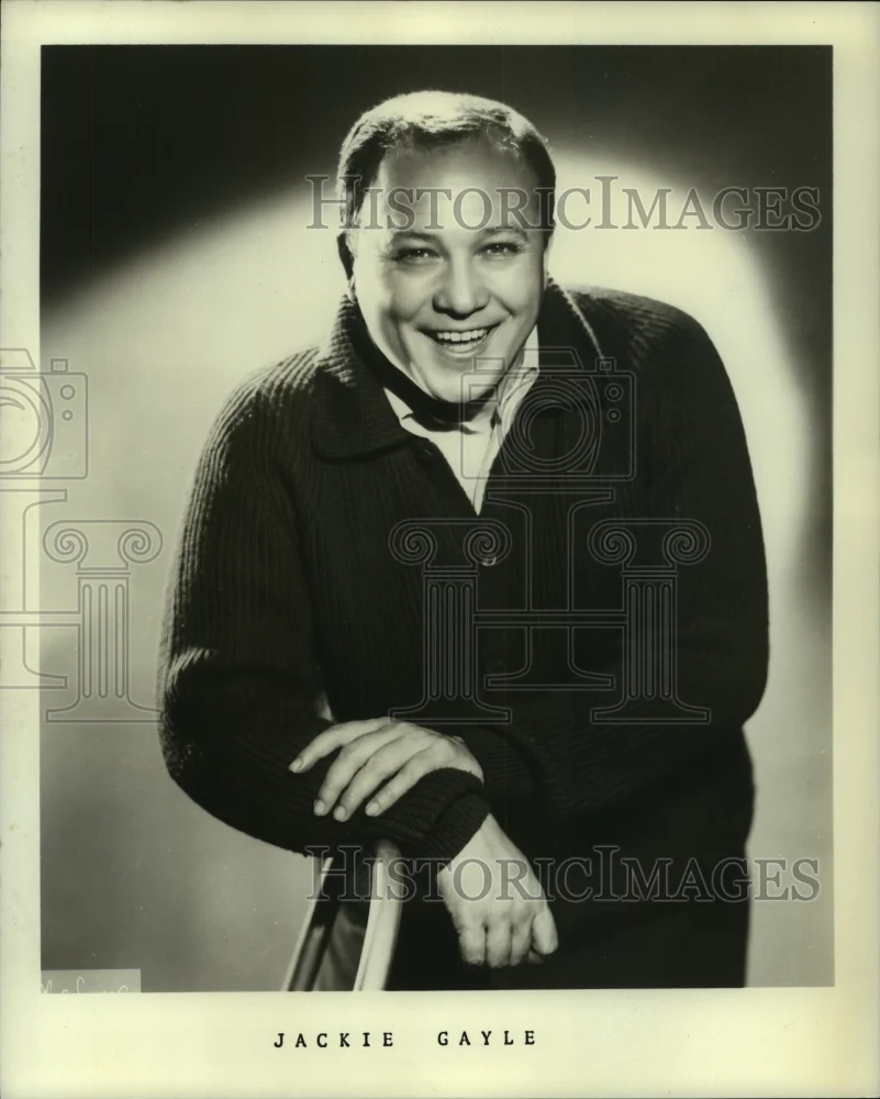 1965 Press Photo Comedian Jackie Gayle - nop29014
