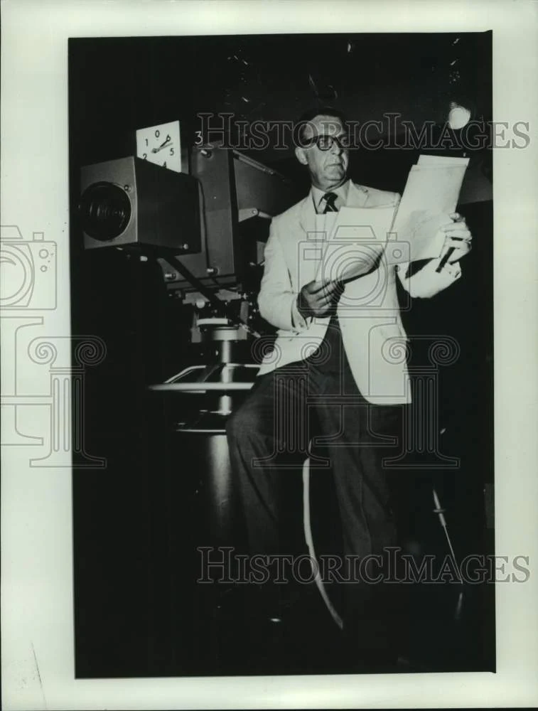 1971 Press Photo Chet Huntley, Host - nop36606