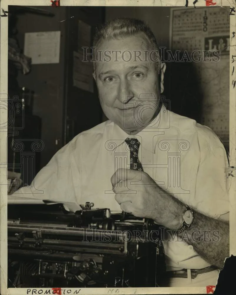 1951 Press Photo William Bill Keefe - nop39780