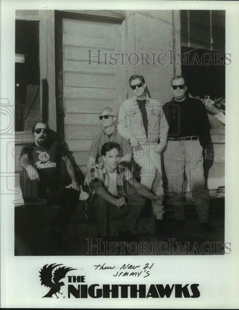 1991 Press Photo The Nighthawks, band members - nop56724