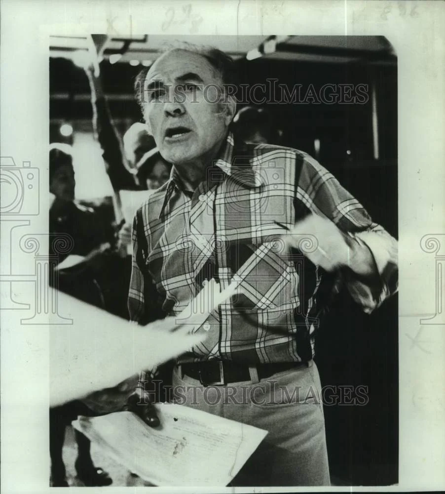 1981 Press Photo Barry Morse is Odysseus in "The Odyssey of Homer?" - nop63423