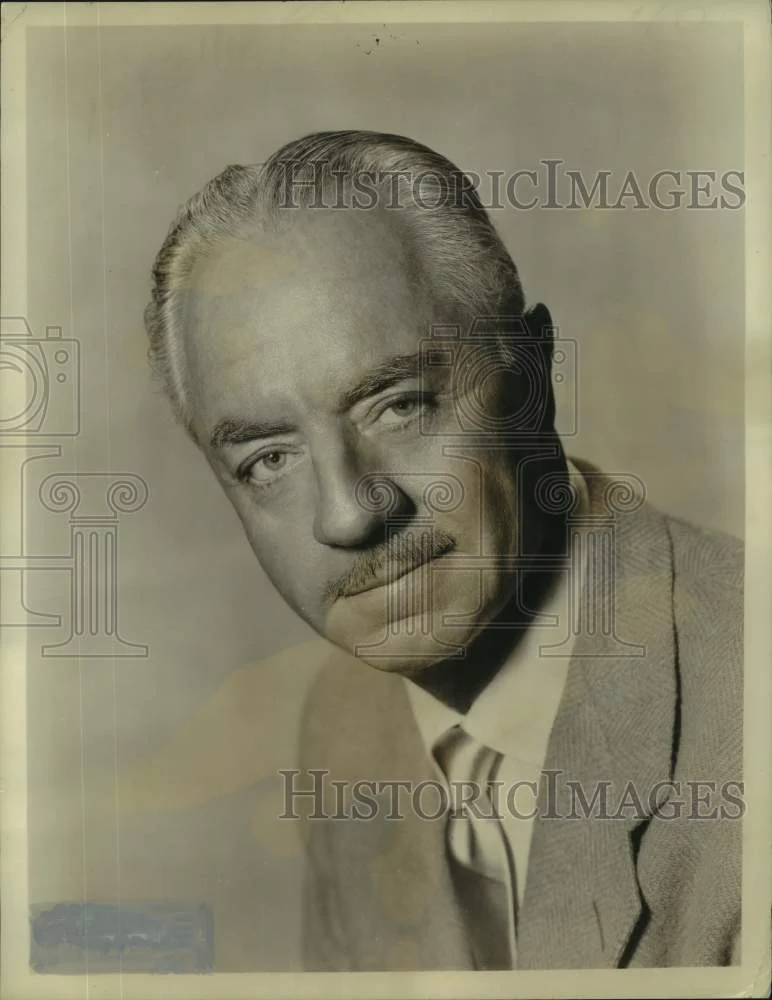 1955 Press Photo William Powell, Actor - nop68292