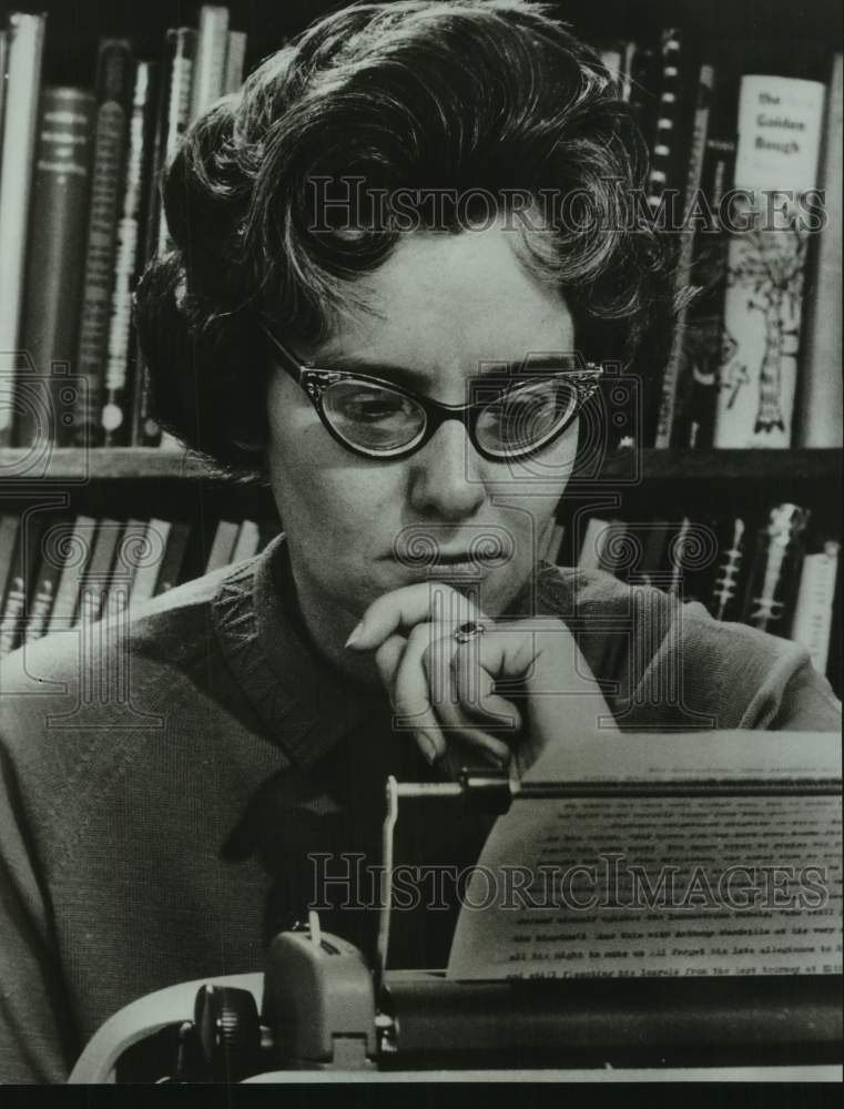 1968 Press Photo Marian Palmer's "The White Boar," published by Doubleday.