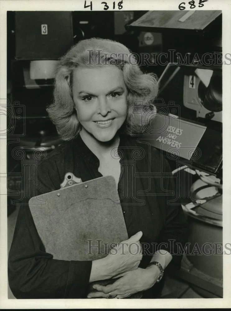 1980 Press Photo Peggy Whedon, Producer ABC News "Issues and Answers"