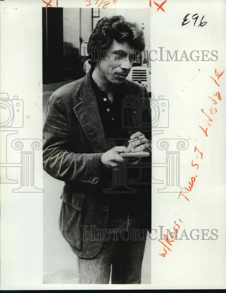 1980 Press Photo Actor Robert Walden on "Lou Grant" - nop81837