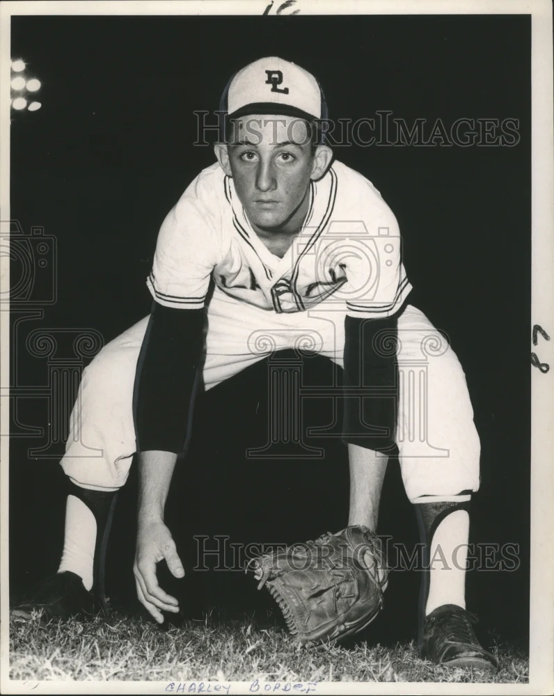 1967 Press Photo Baseball - Charley Bordes of De La Salle - nos05040