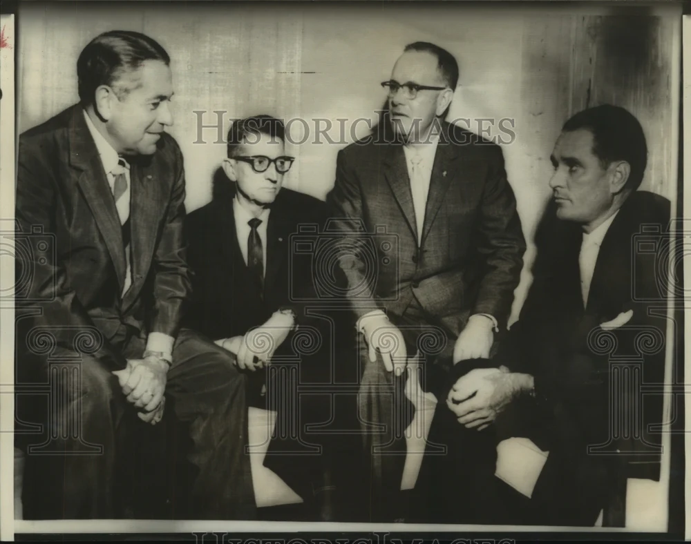1959 Press Photo Group of State Senators and Representatives from Louisiana