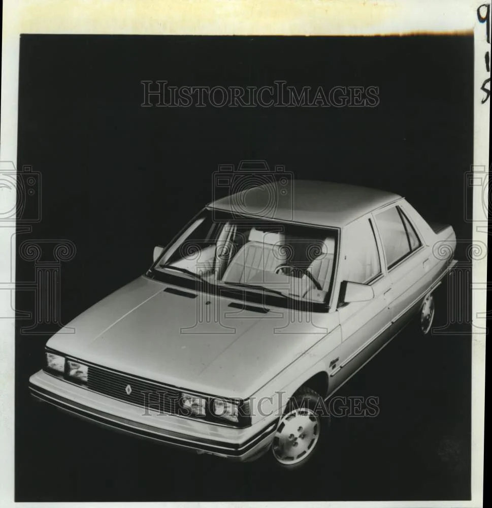 1983 Press Photo An American-made Renault Alliance Limited - not04323