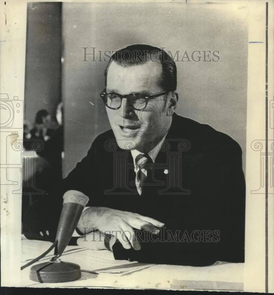 1970 Press Photo John B. "Jack" Kelly, Amateur Athletic Union President.