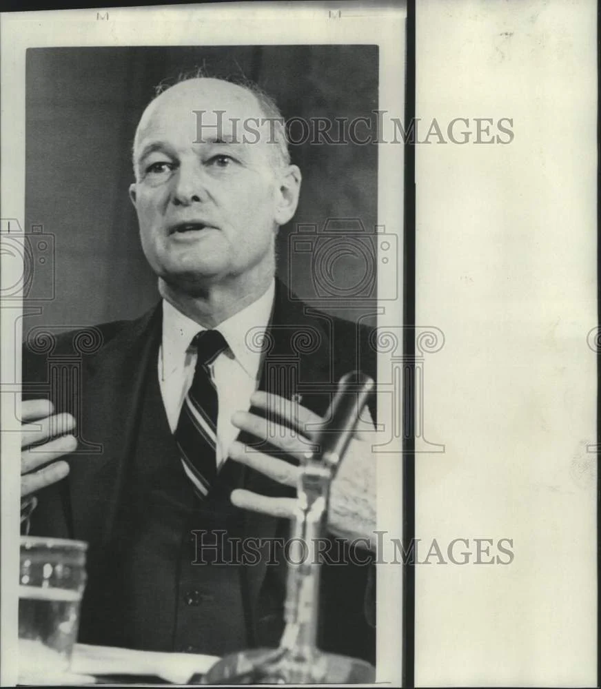 1968 Press Photo Author George T. Kennan - now13524