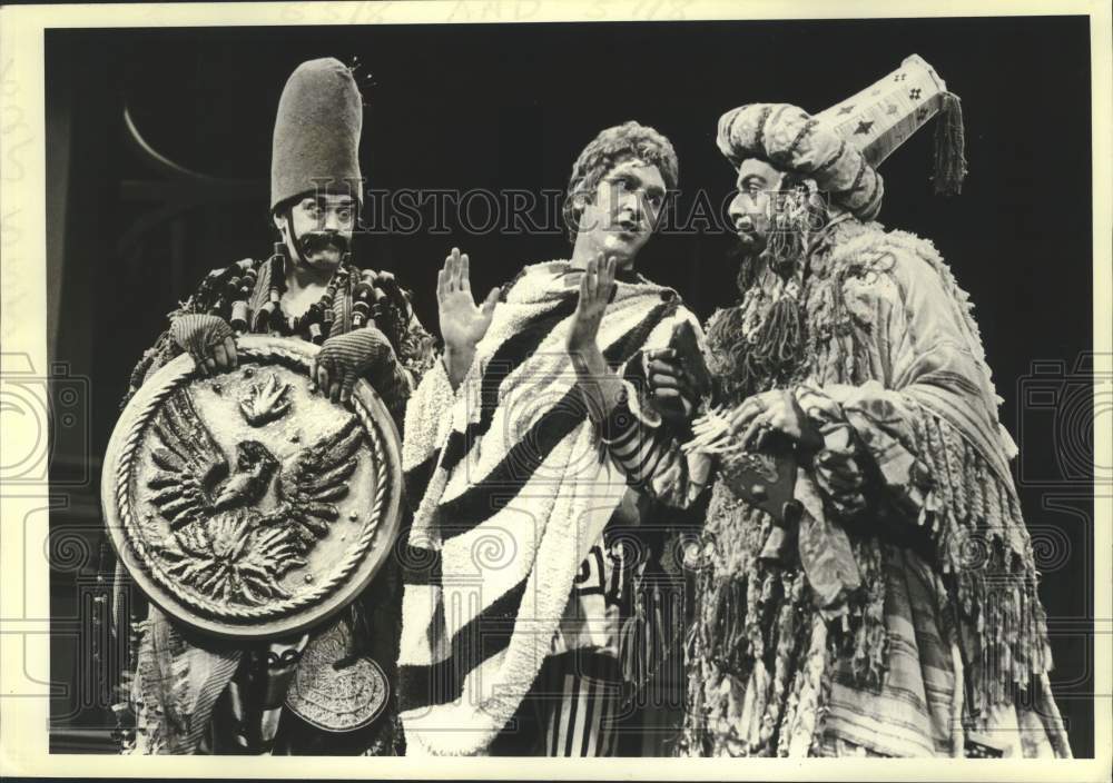 1982 Press Photo Oregon Shakespearean Festival "Comedy of Errors," performers