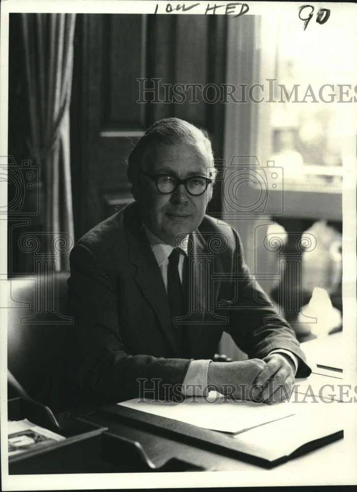 1972 Press Photo England's Rt. Honorable Geoffrey Rippon to visit New Orleans