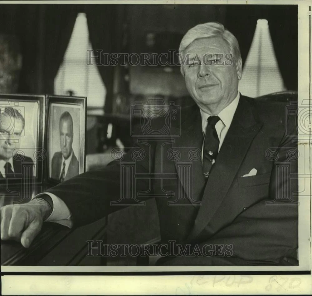1972 Press Photo Interior Secretary Rogers C.B. Morton - now40533