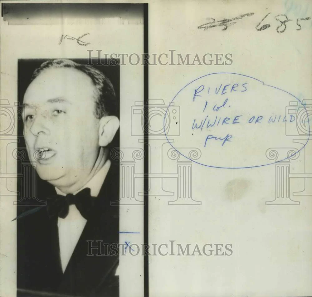 1967 Press Photo Former Governor of Georgia E.D. (Ed) Rivers. - now45968