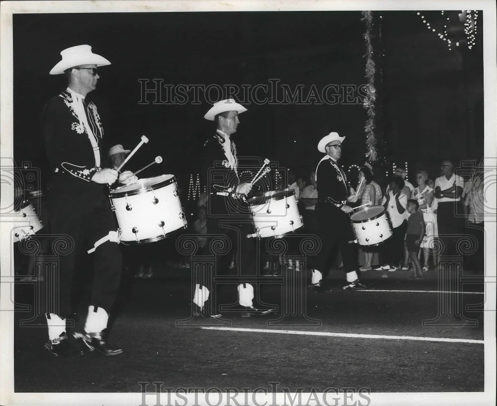 1969 Press Photo American Legion National Convention parade in New Orleans.