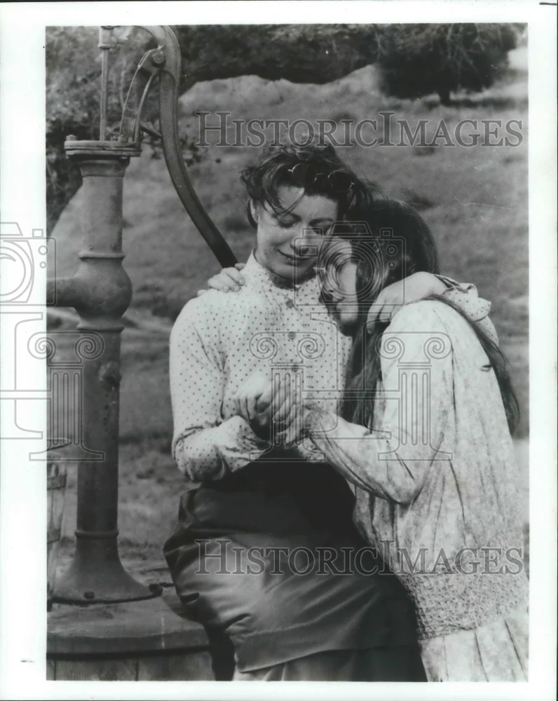 1979 Press Photo Melissa Gilbert & Patty Duke Astin star in The Miracle Worker.