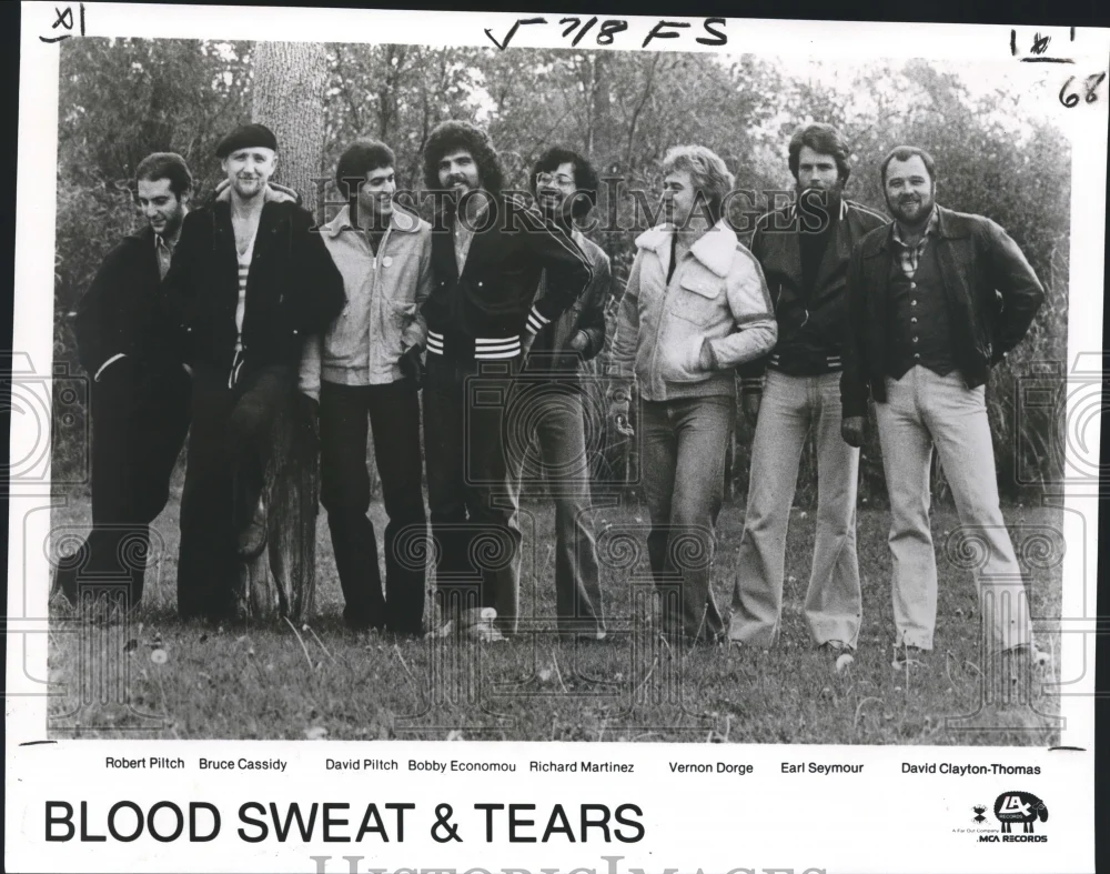 1980 Press Photo Blood Sweat & Tears Singers - nox06896