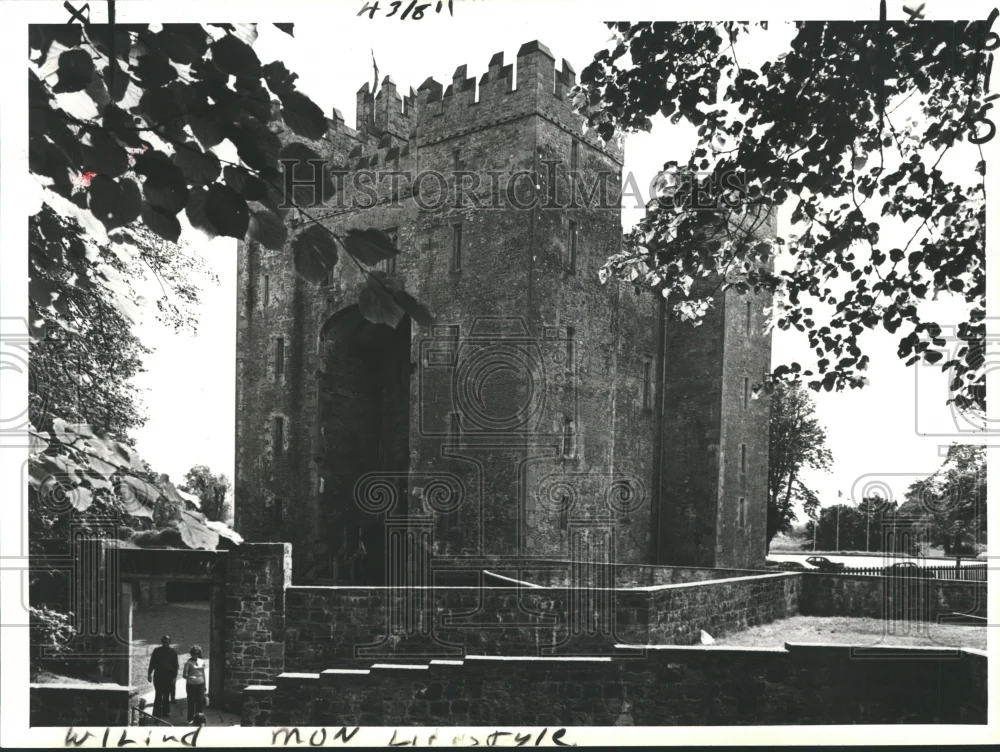 1981 Press Photo Ireland - Restored Bunratty Castle in County Cork - nox07303
